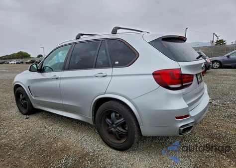 2015 BMW X5 xDrive35D z USA, uszkodzony, nr VIN 5UXKS4C57F0N07891